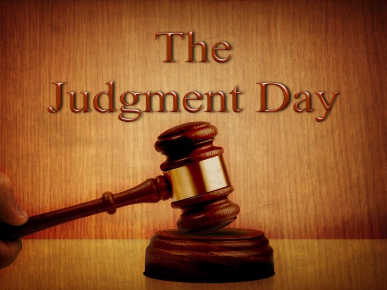 God’s Judgement – It can’t be&nbsp;avoided