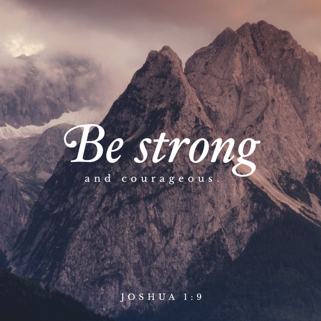 Be strong and courageous – to do the work God gave you to do (1 Chr&nbsp;28:9-20)