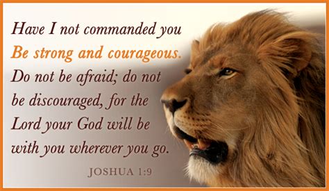 Be strong and courageous – to follow God’s Word (Josh&nbsp;1:6-9)